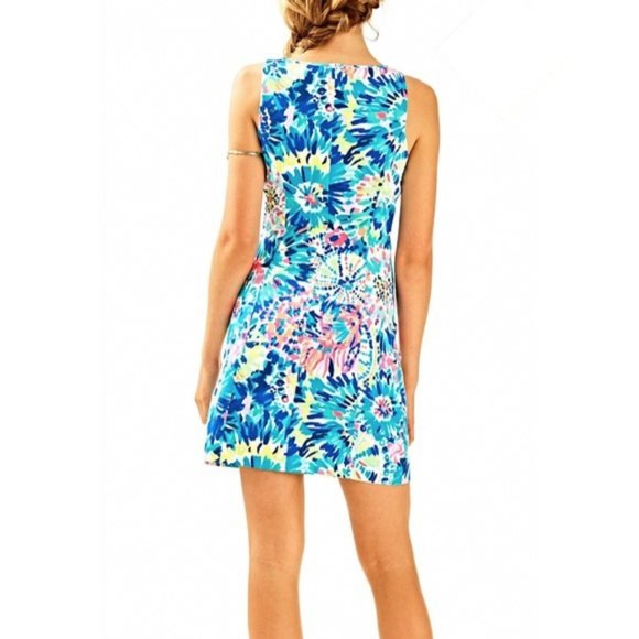 Lilly Pulitzer Multi Dive In Tie Dye Dress - Picture 2 of 8